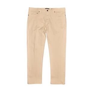LANDS' END $65 Square Rigger Slim Fit Stretch Denim Jean Ivory Men's 36